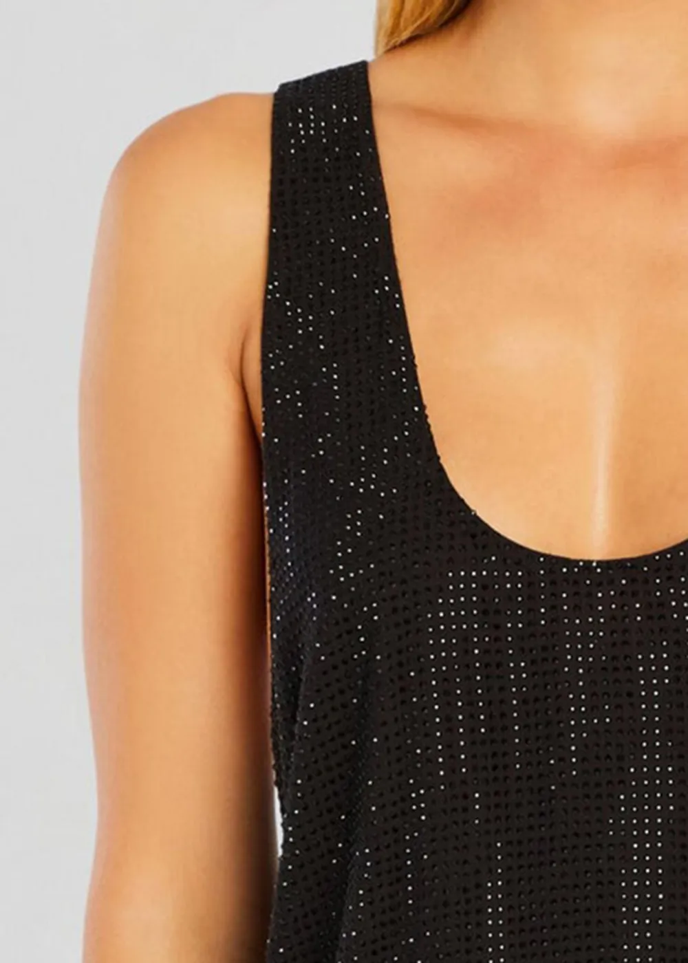 Embellished  Crew Neck Top