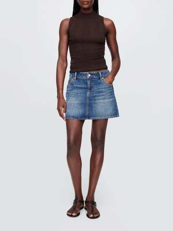 Long Ribbed Vest