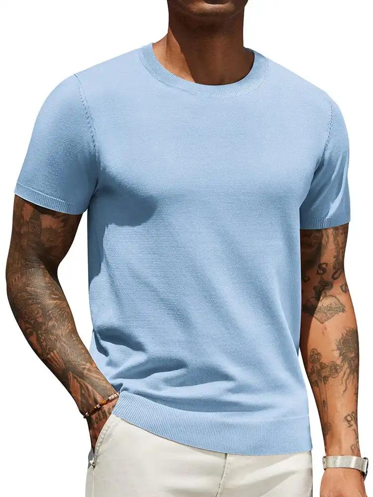 Smooth Knit T-Shirt