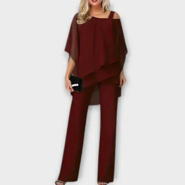 Chiffon Coordinated Matching Set