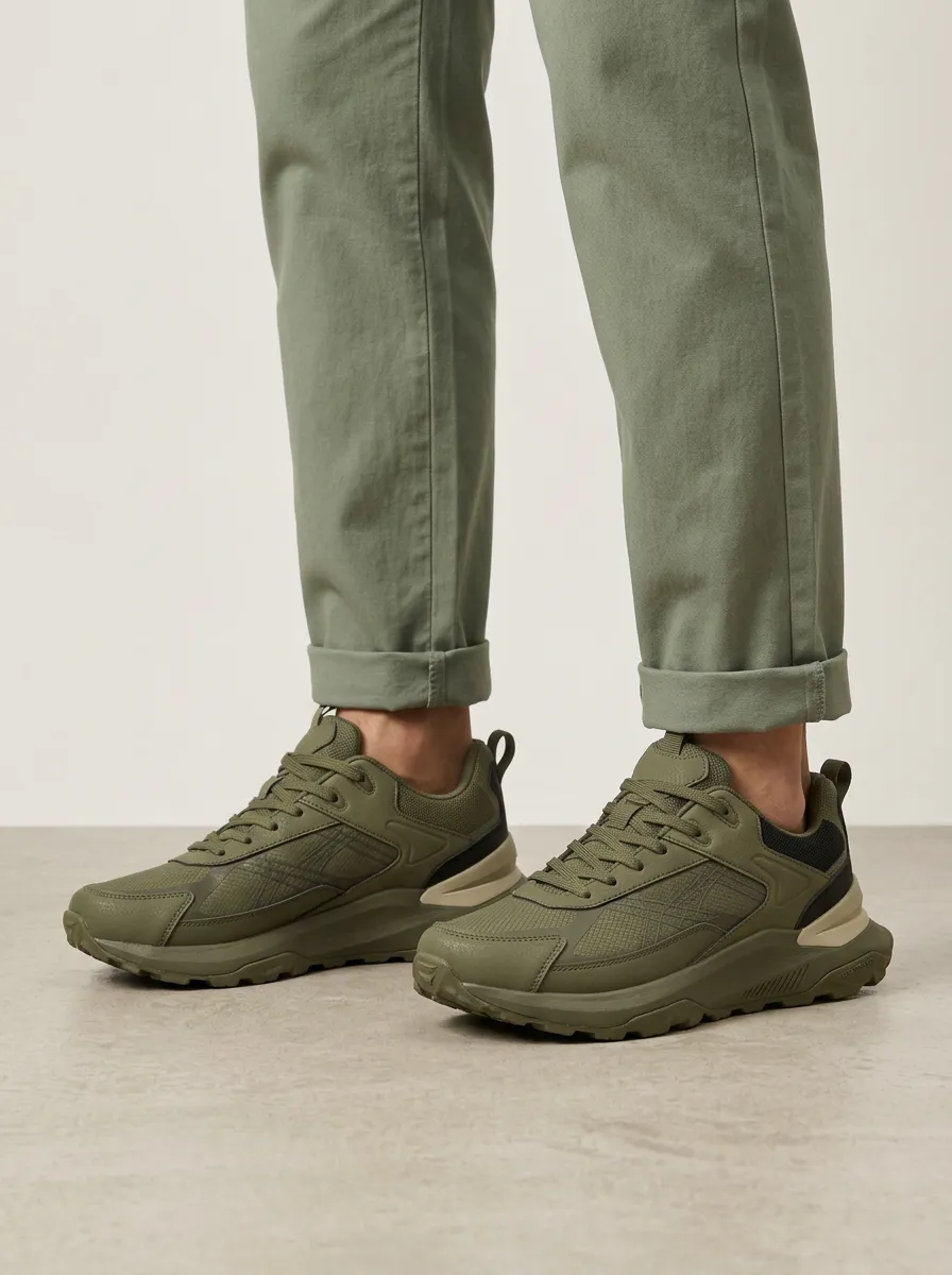 Tactical Inspired Casual Printed Sneakers