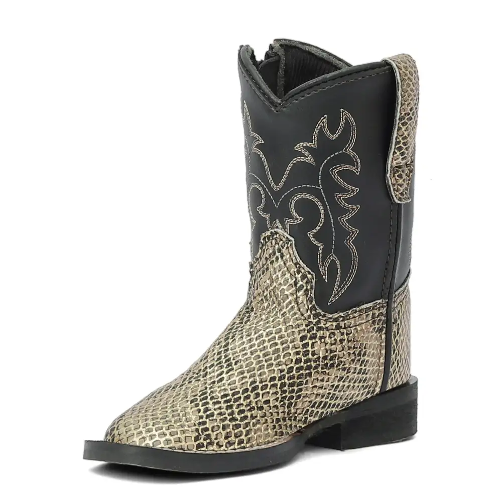 Everyday Men's Denim Boots With Panel