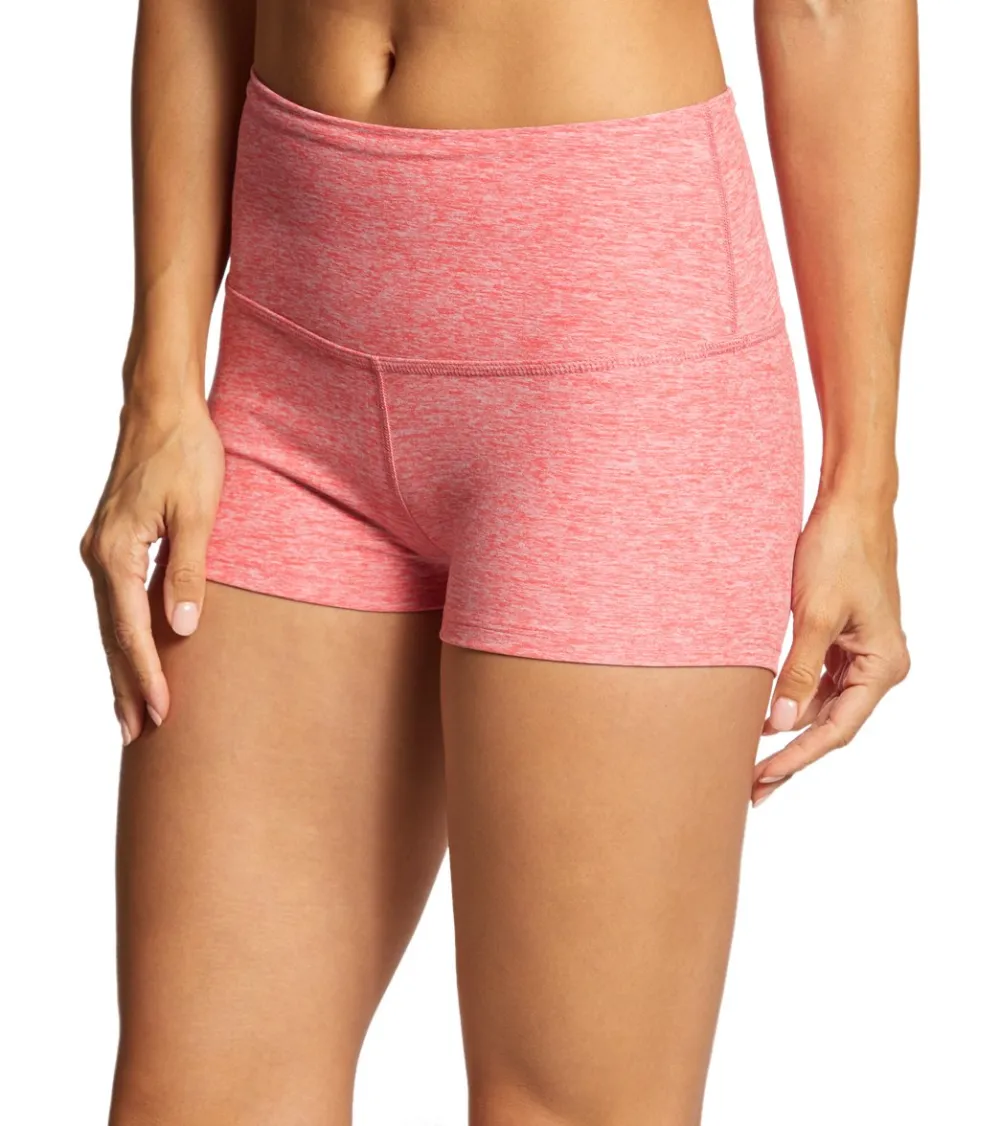 Compact Wide Waist Yoga Shorts