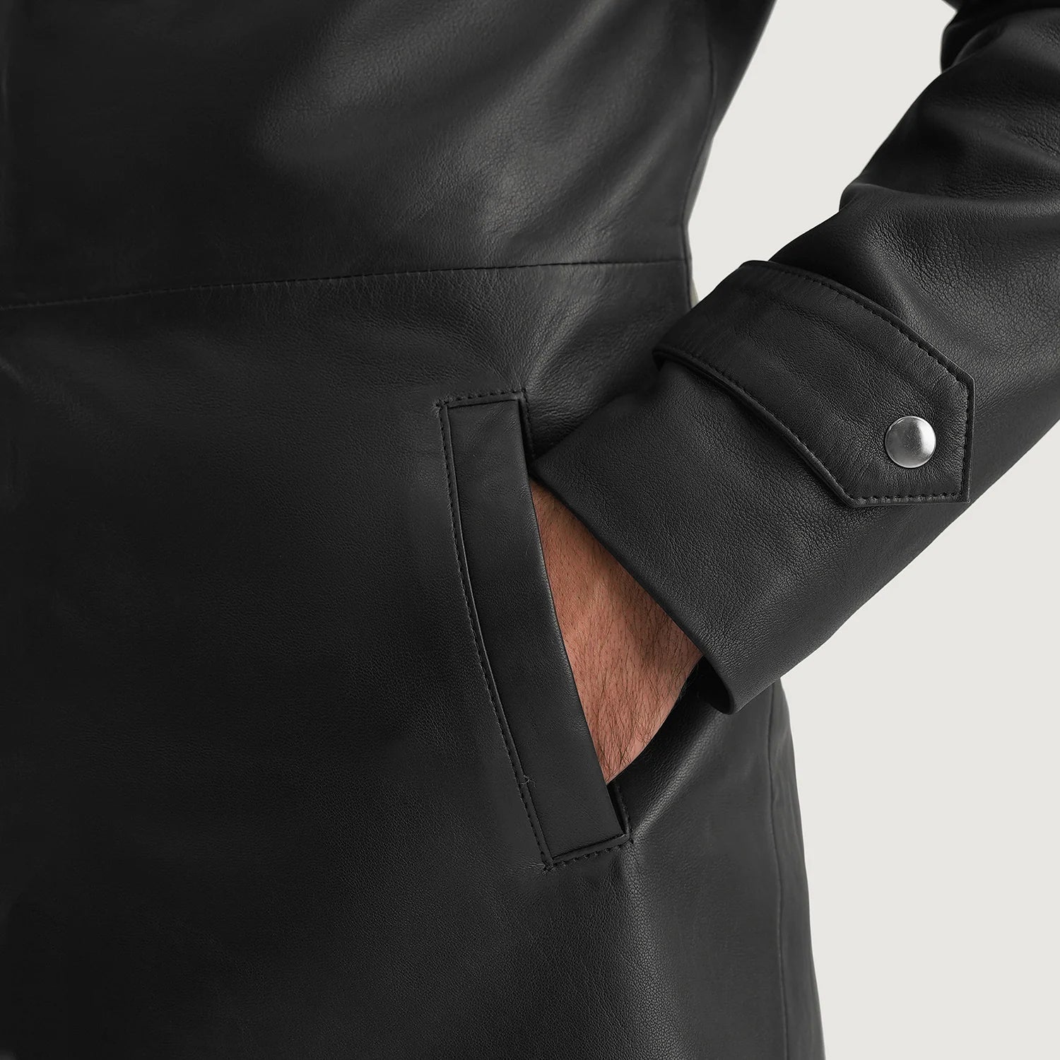 Men's Heritage Leather Coat