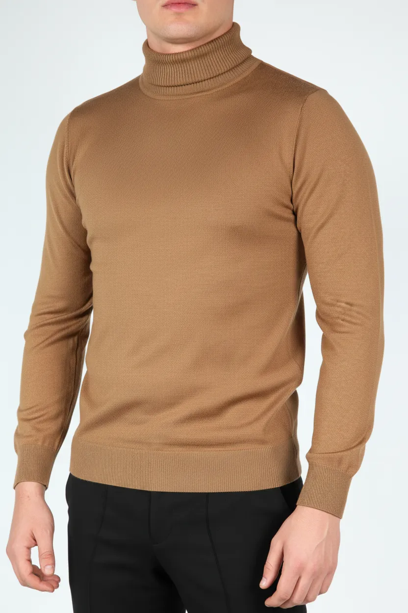 Refined Everyday Turtleneck Sweater
