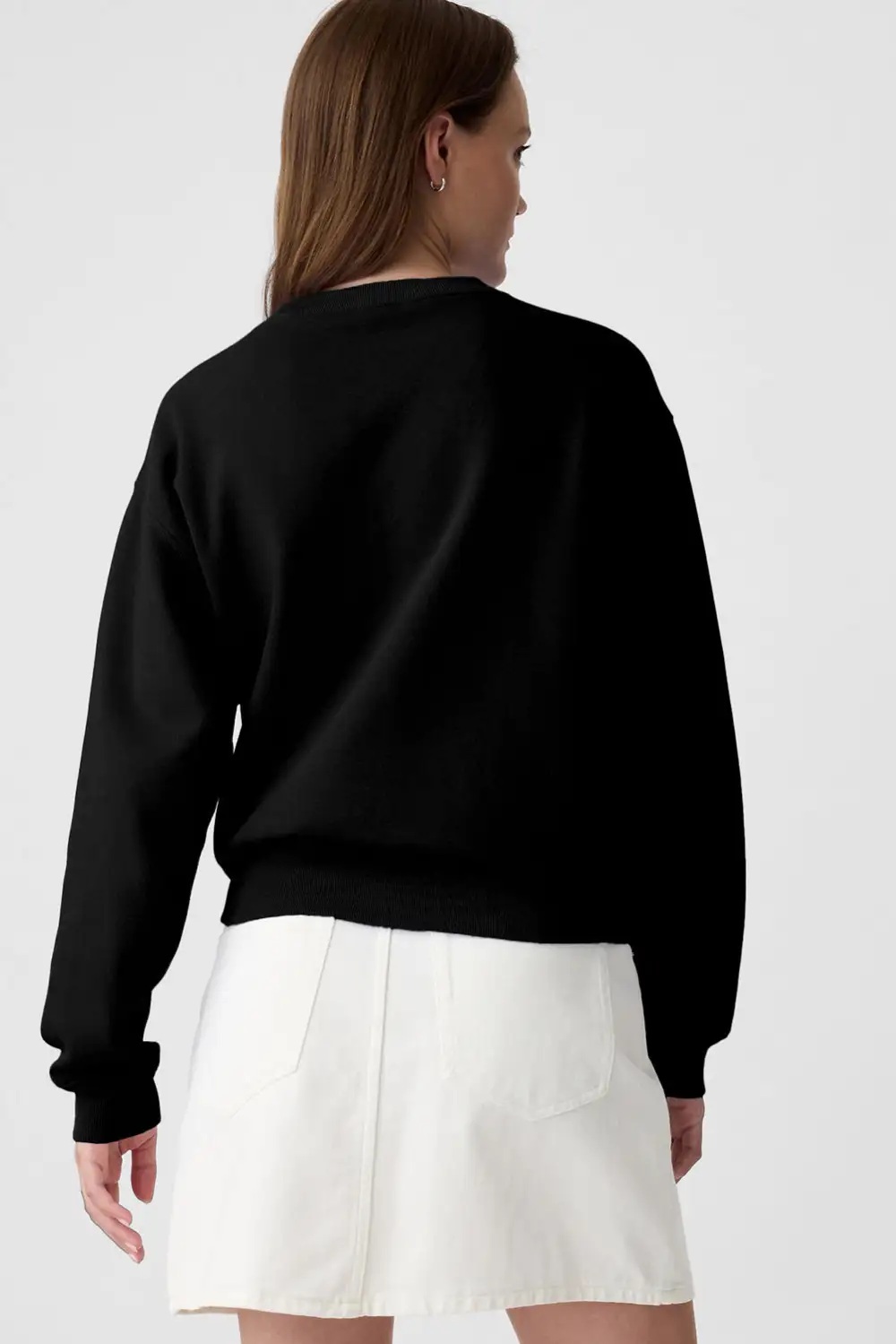Weekend Drop Shoulder Crewneck Sweatshirt
