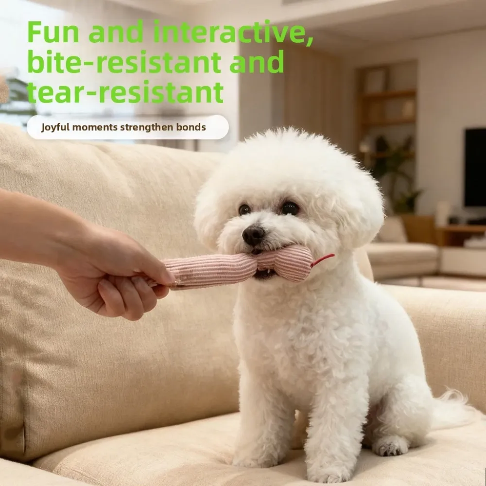 Squeaky Pet Toy Snake Dog Toy Wiggly Snake Chew Toy Teething & Boredom Relief for Small & Medium Dogs
