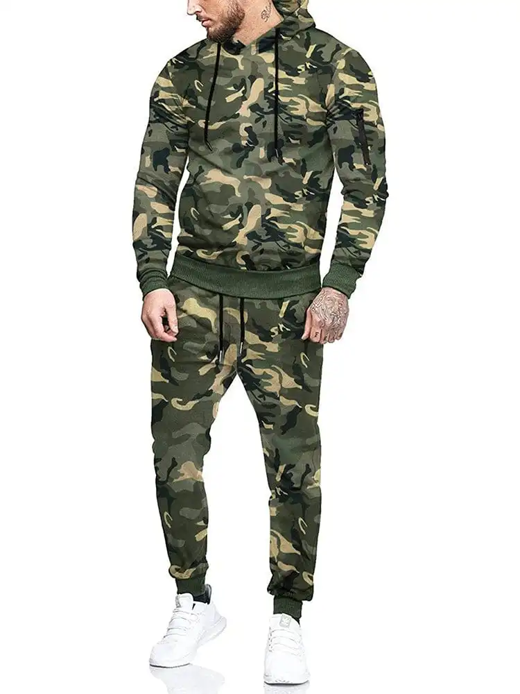 Casual Hooded Running Sport Suit Sets