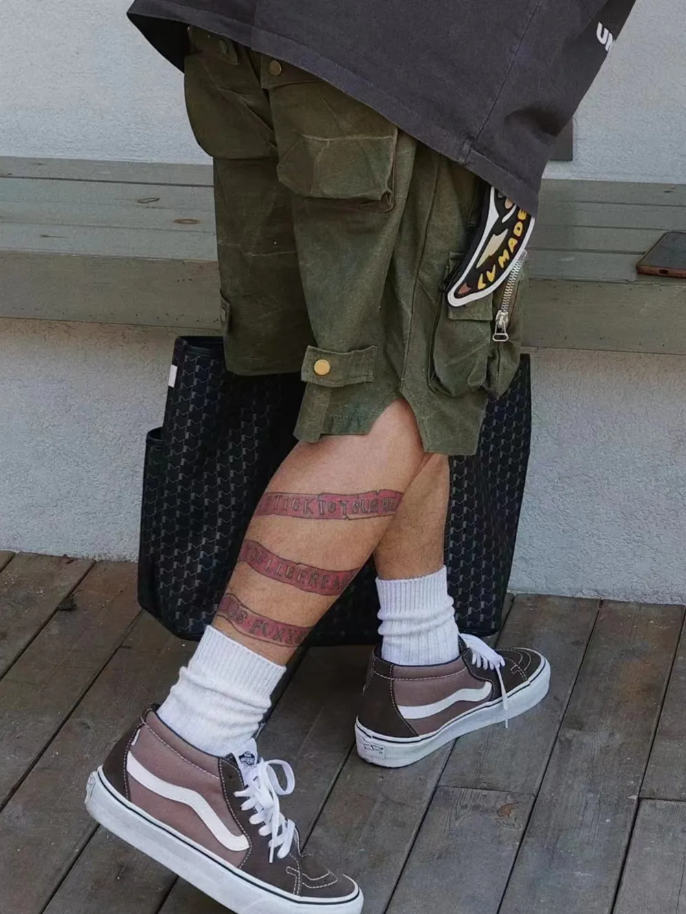 Relaxed Utility Pocket Casual Shorts
