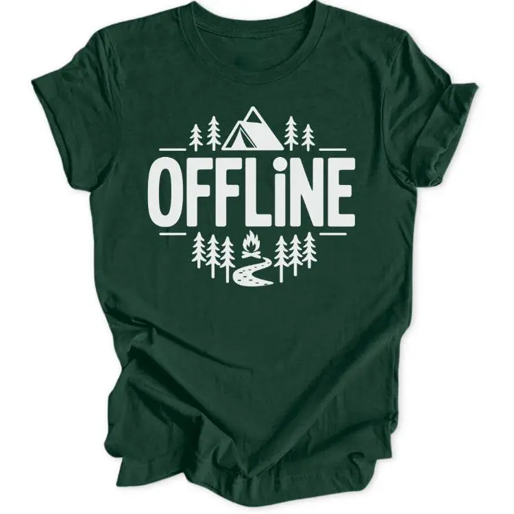 Offline Minimalist Unisex T-Shirt