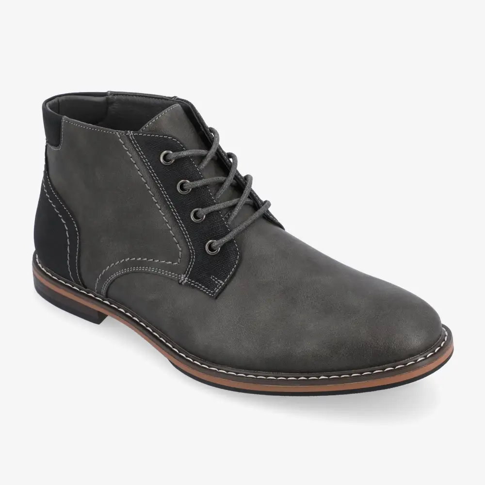Splicing Plain Toe Work Boots
