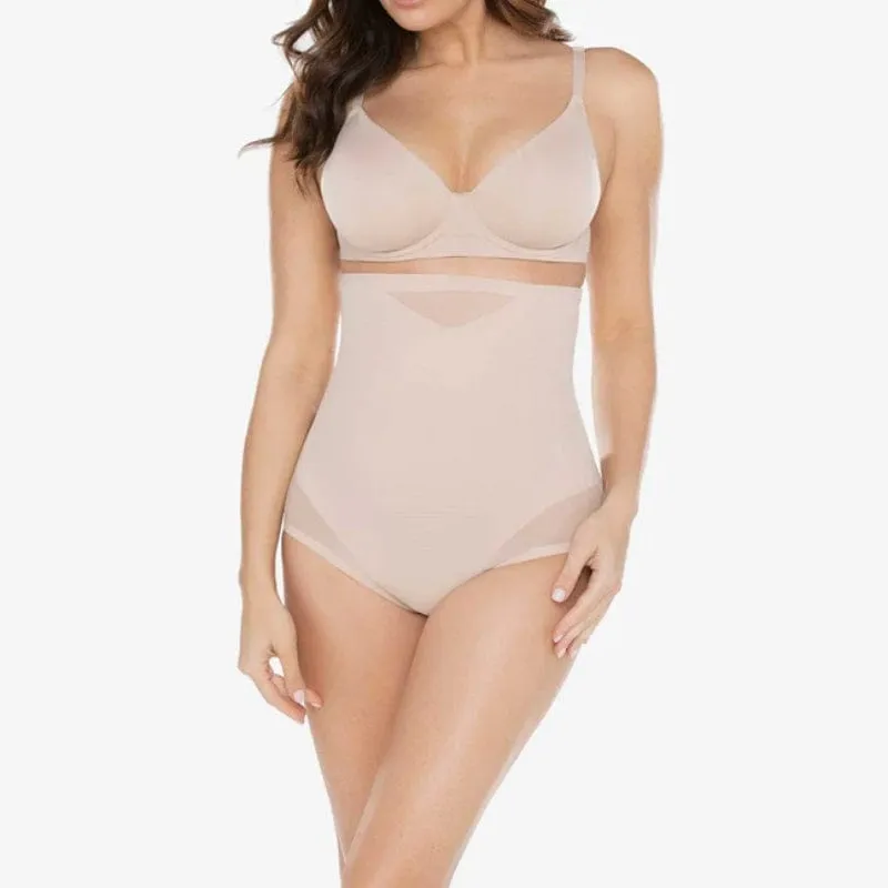 Sheer High-Waist Shaping Brief Everyday