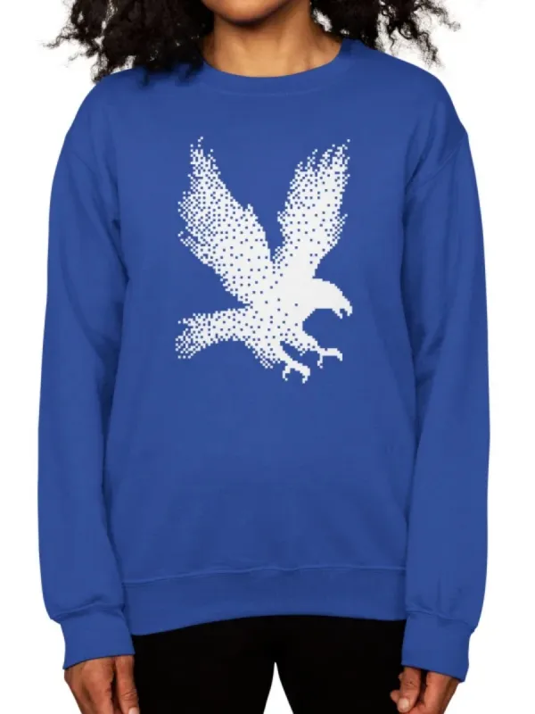 Retro Pixel Eagle Sweatshirt