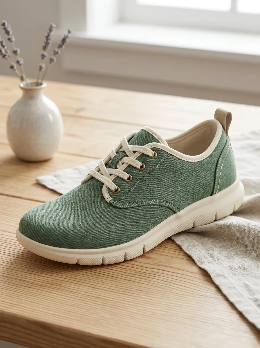 Women's Contemporary Slip-On Canvas Shoes