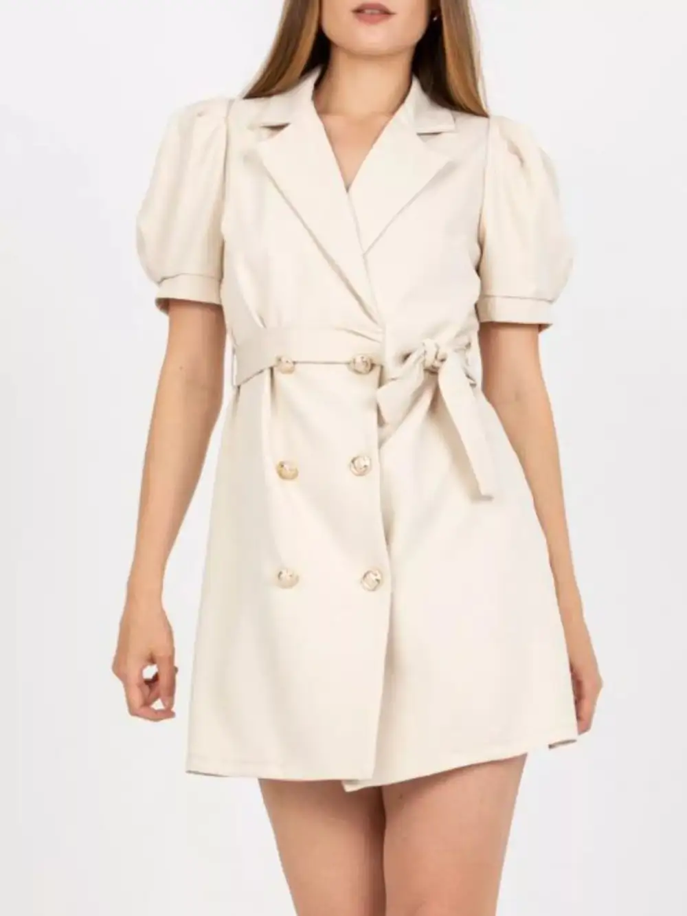 Soft Touch Tie Waist Mini Dress