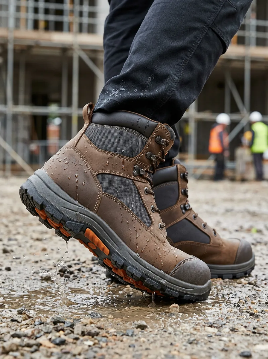 Core Construction Edit Men' Waterproof Work Boots