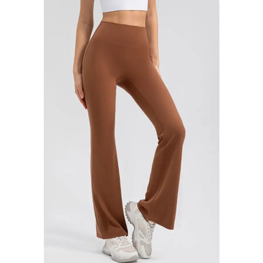 Classic High Waist Straight Active Pants