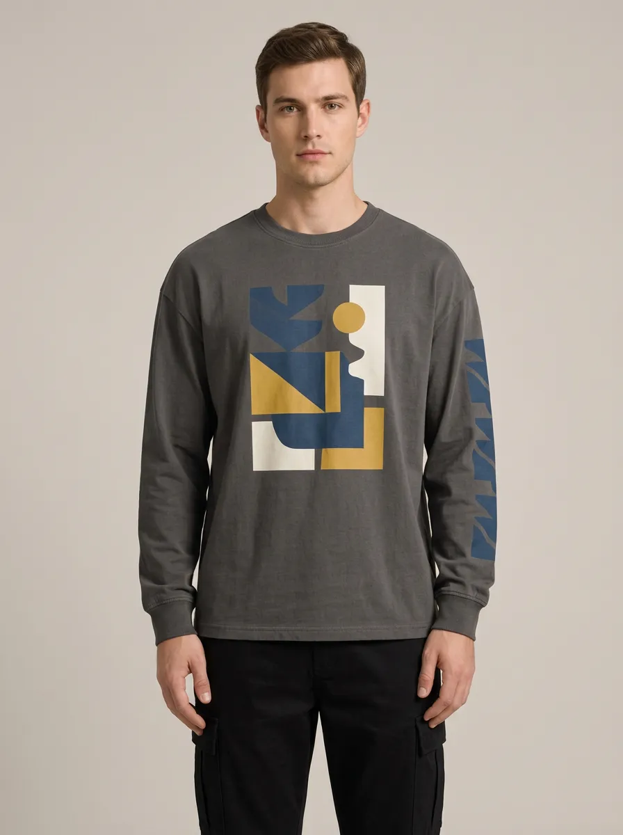 Men's Long Sleeve Easy Wear Classic Essential Shirt