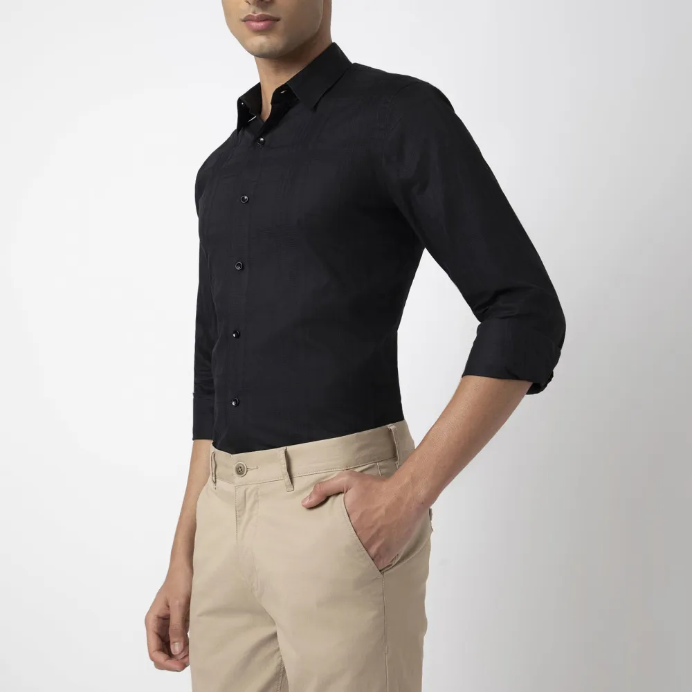 Modern Slim Fit Men's Formal Shirt