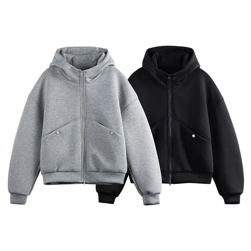 Classic Washed Gray Cotton Jacket