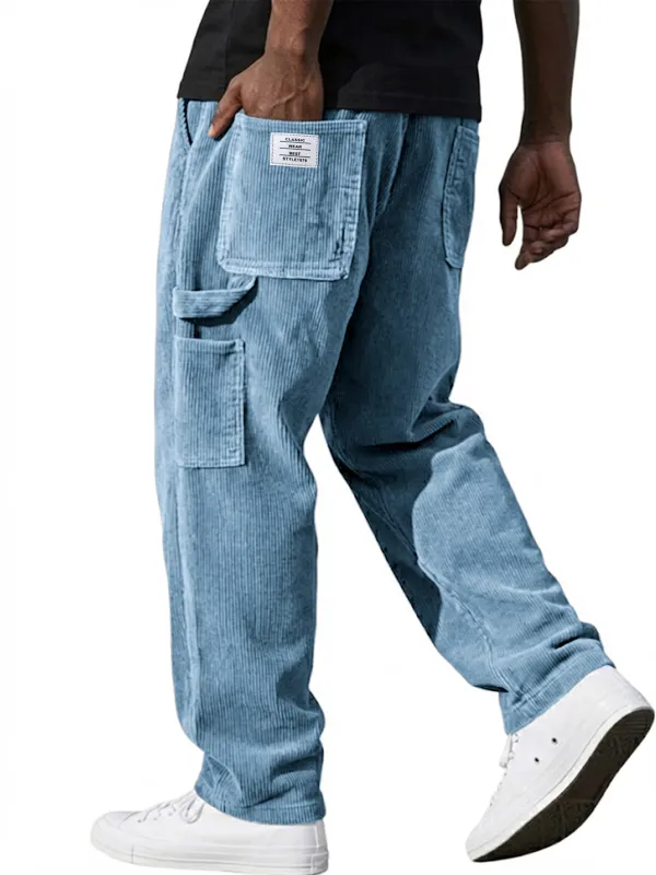 Clean Line Corduroy Utility Pants