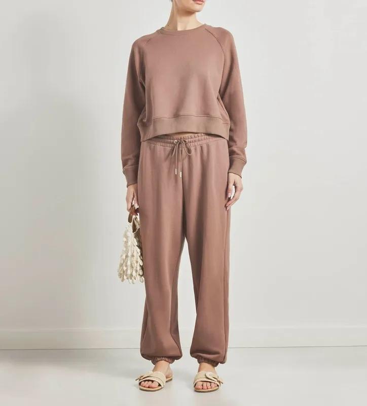 Neat Structured Crewneck Pullover