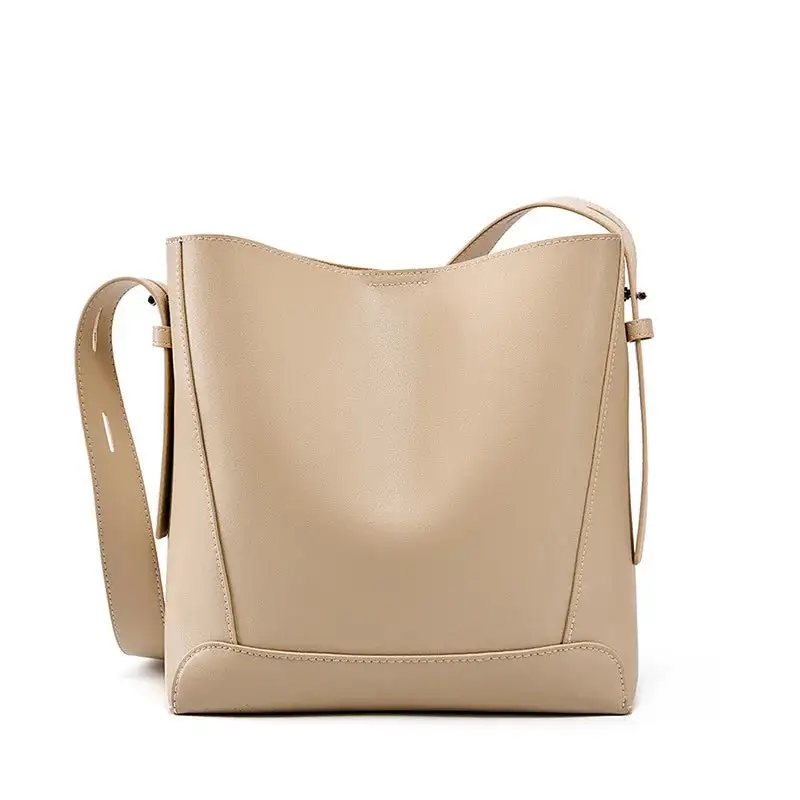 Minimalist Casual Tote Cow Leather Soft