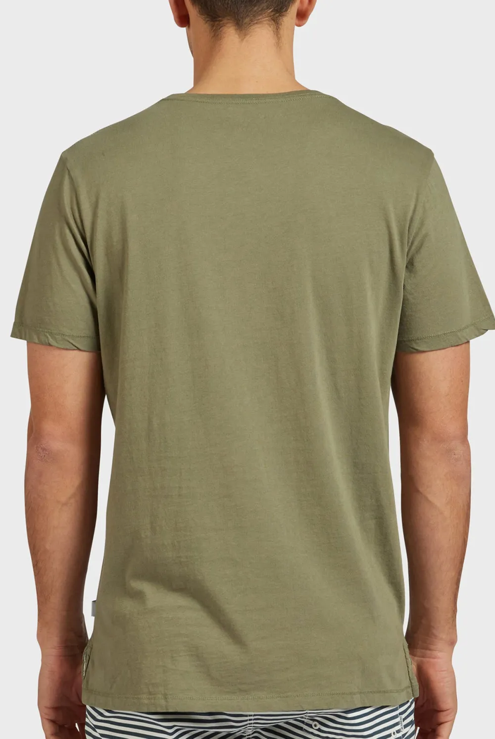 Short Sleeve Crew Neck Basic Tee