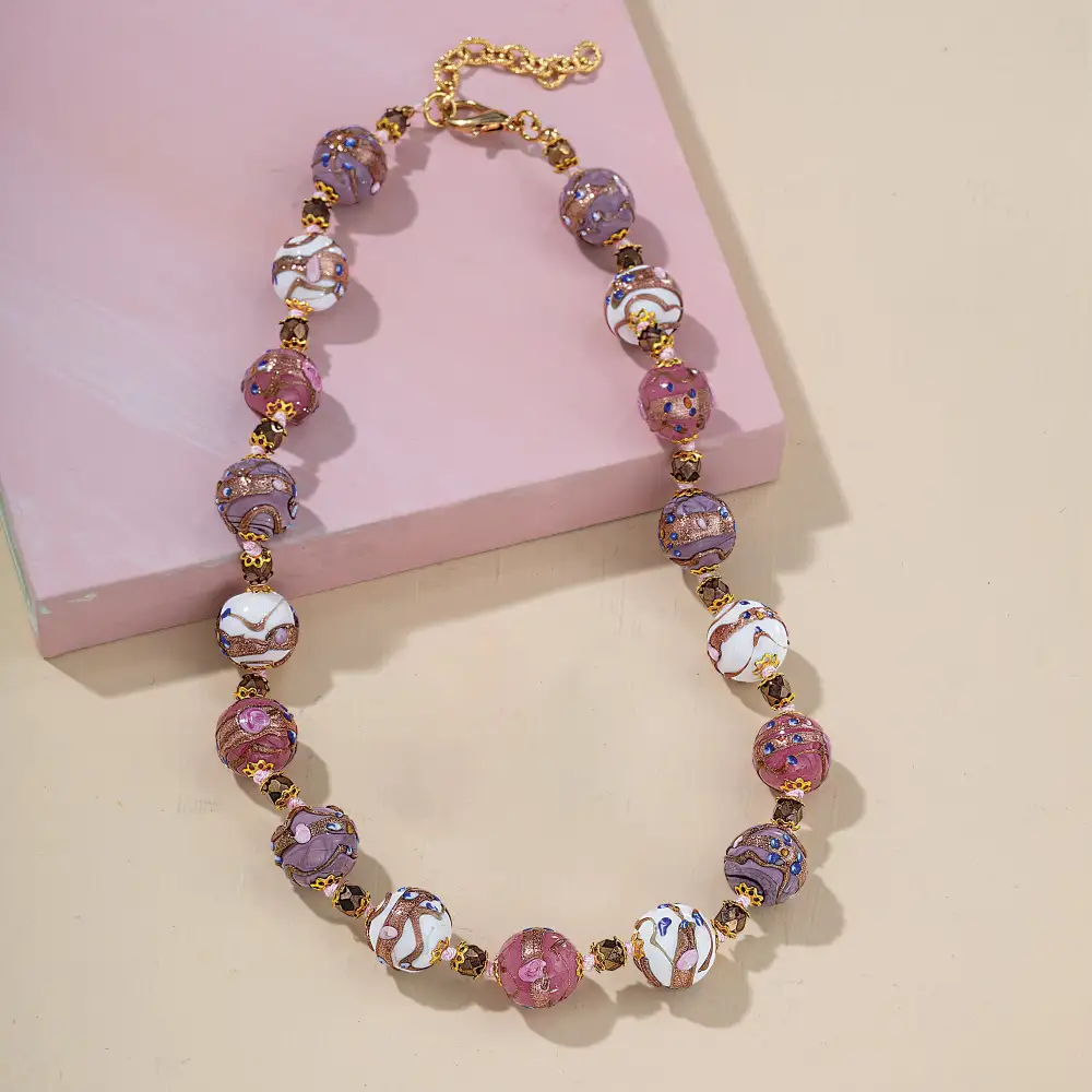 Gemstone Beaded Necklace