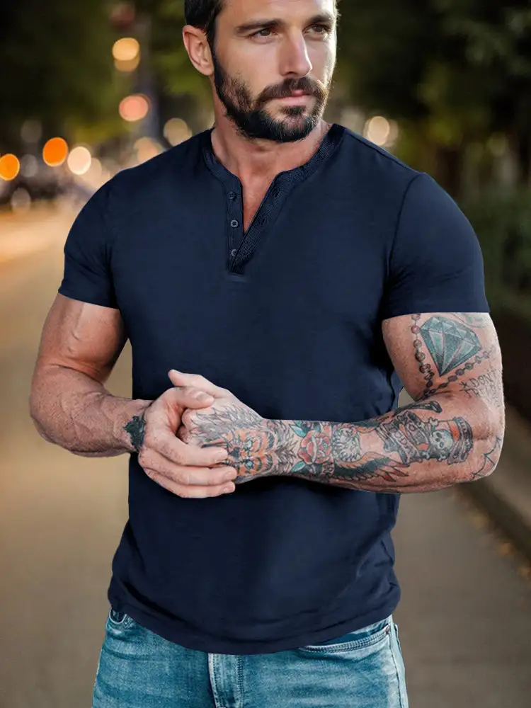 Smooth Stretch Knit T-Shirt