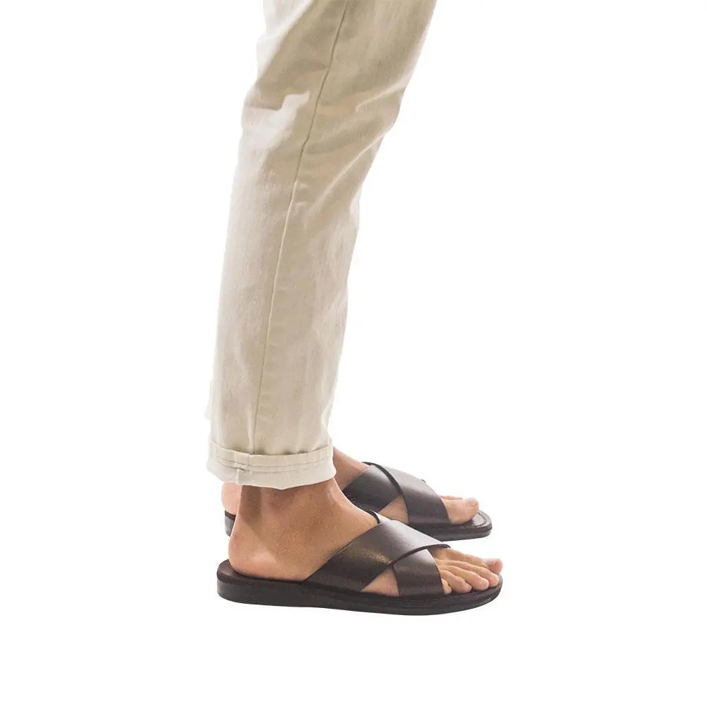 Everyday Leather Slip On Sandals