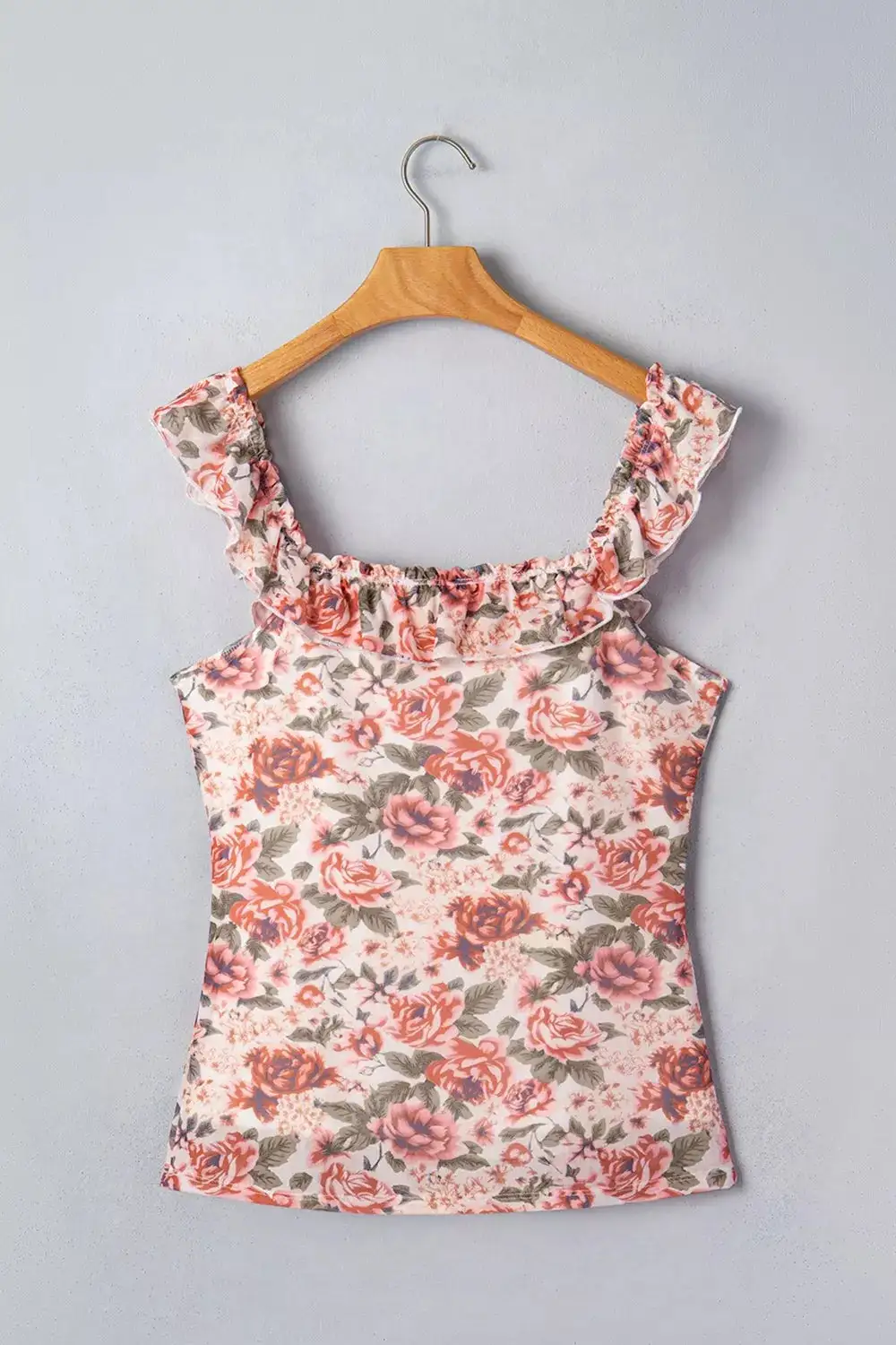 Ruffle Trim Tank