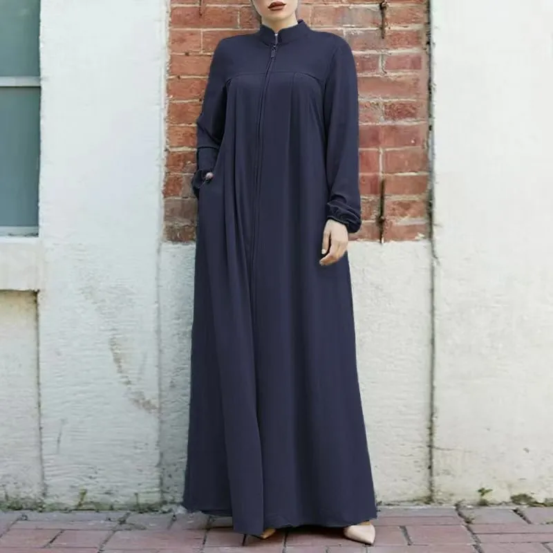 Relaxed Modern Flowing Modest Maxi Dress