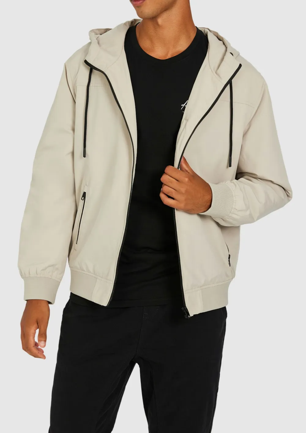Men's Simple And Loose Jacket