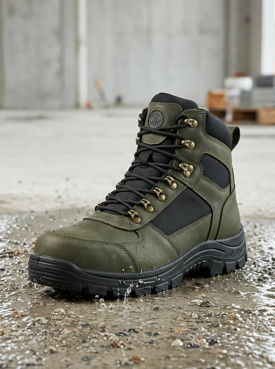 Distinctive Tactical Design Men' Waterproof Work Boots