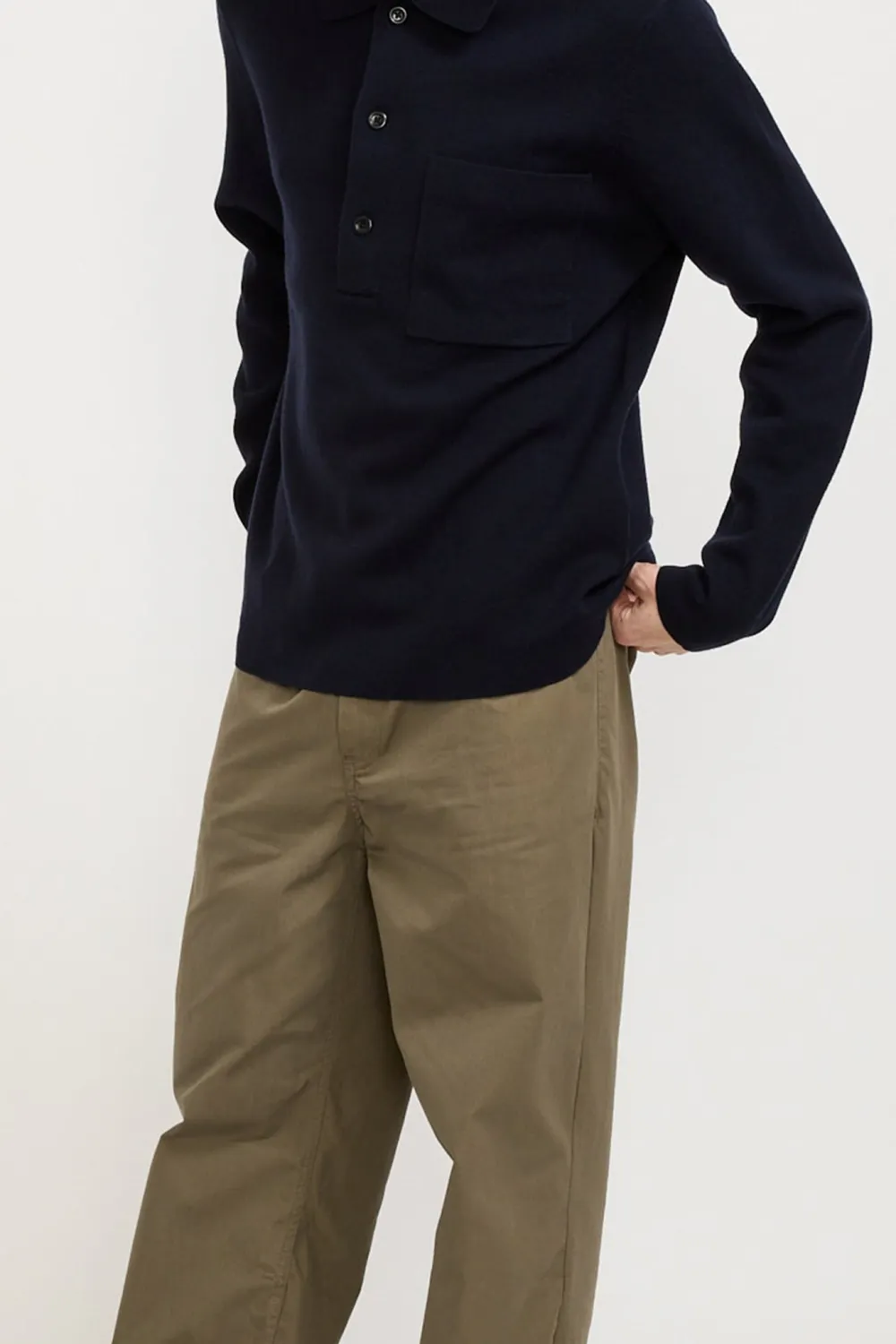 Cotton Polo Dark Navy