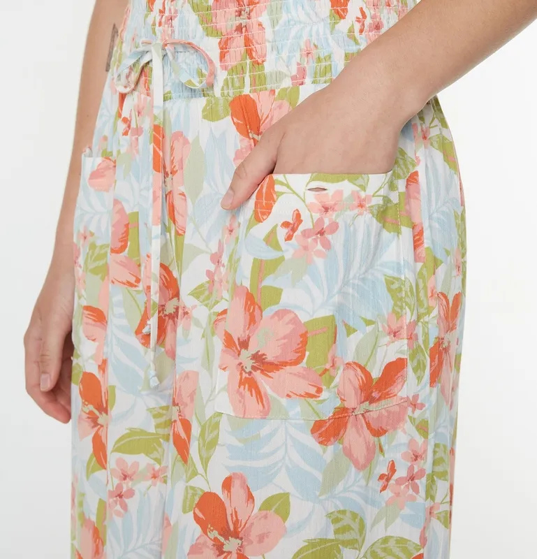 Clean Waist Wide Leg Pants
