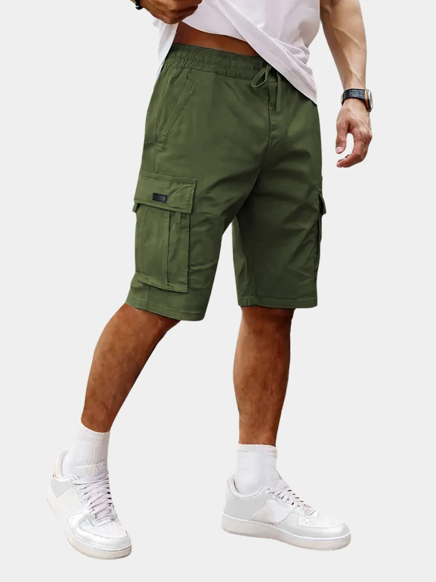 Men's Wide Leg Cargo Shorts for Workday Wear for Daily Wear