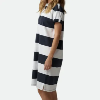 Women's Classic Striped Casual Dress