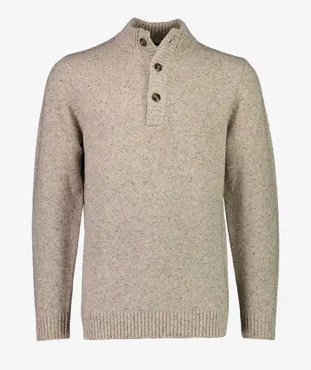 Men's Half Placket Sweater