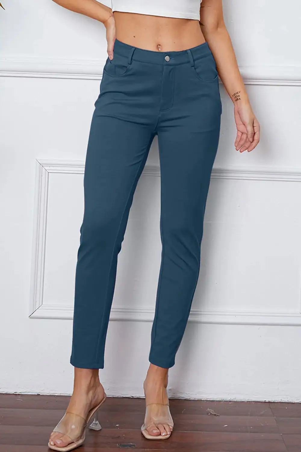 Pocketed Everyday Versatile Soft Pants