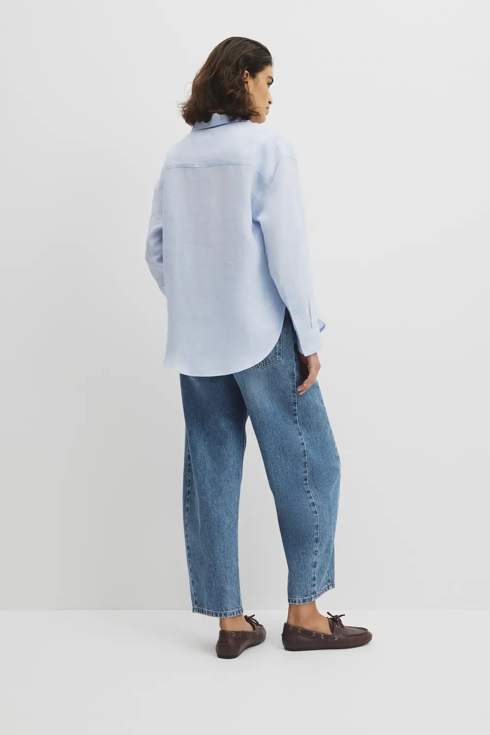 Women's Linen Oversized Shirt
