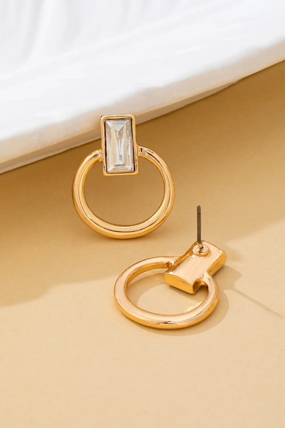 Crystal Cut Door nocker arrings
