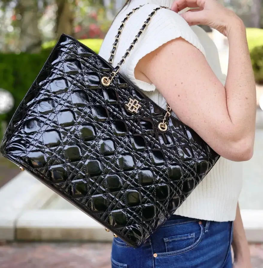 Coastal Quilted Tote Bag