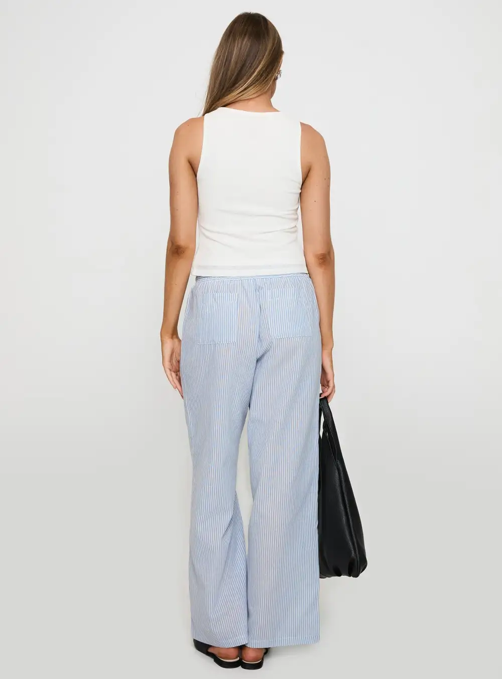 Tie Front Lounge Pants