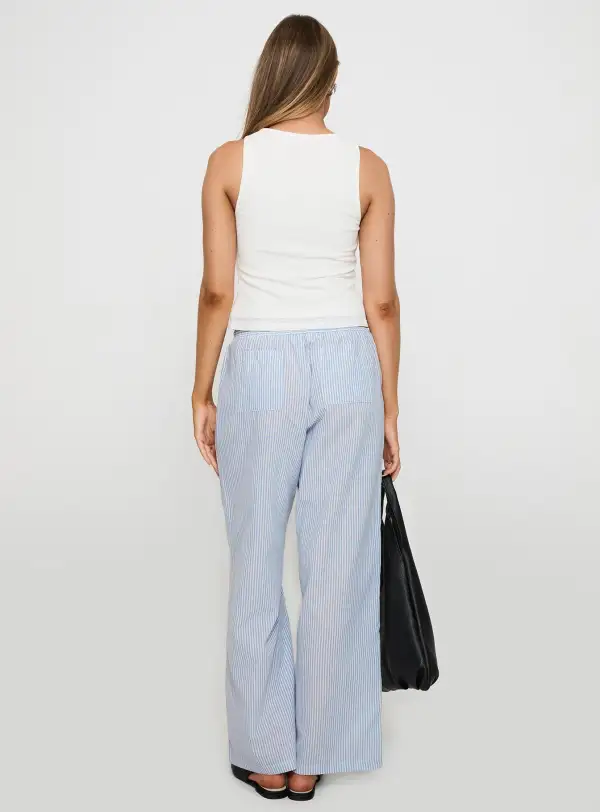 Tie Front Lounge Pants