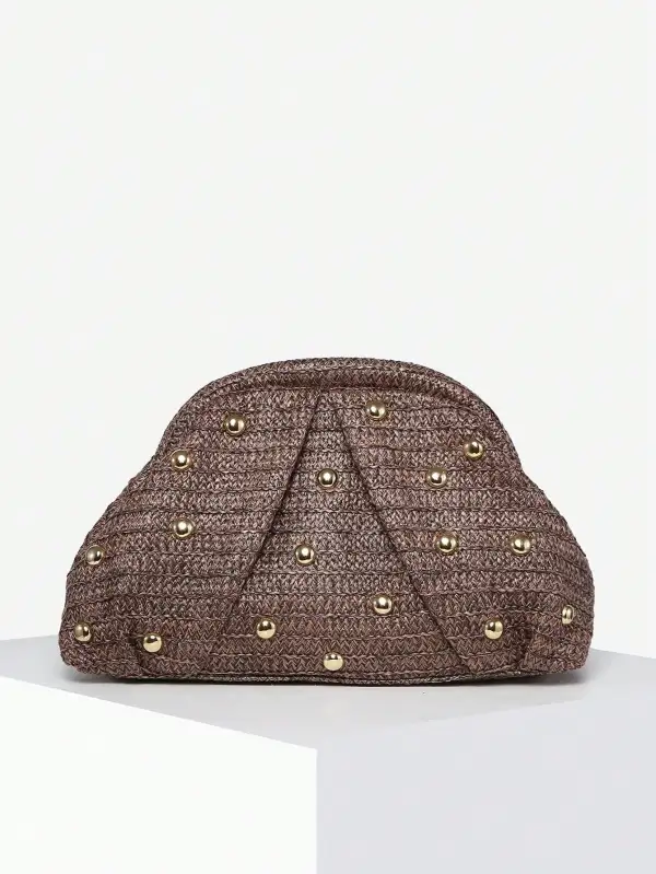 Vintage Minimalist Crocheted Beach Bag