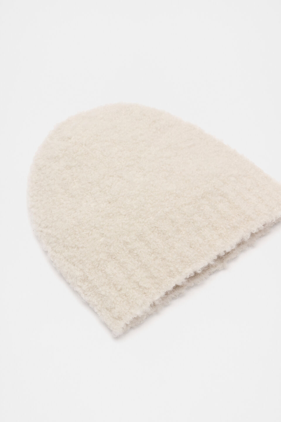 Fluffy Boucle Winter Hat