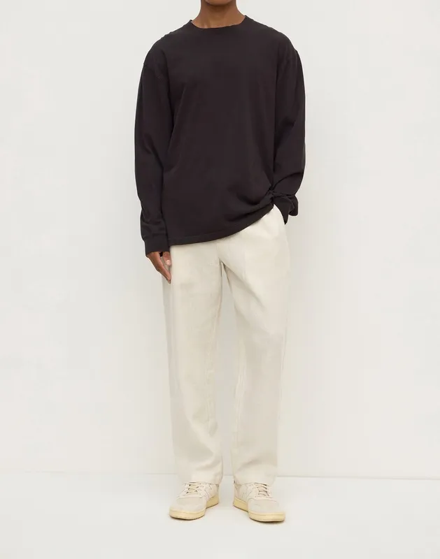 Limestone Linen Drawstring Pants