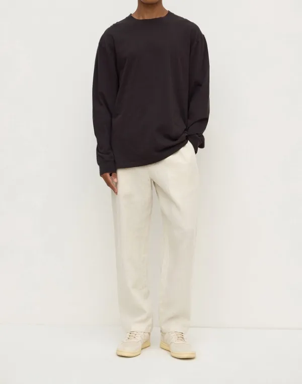 Limestone Linen Drawstring Pants